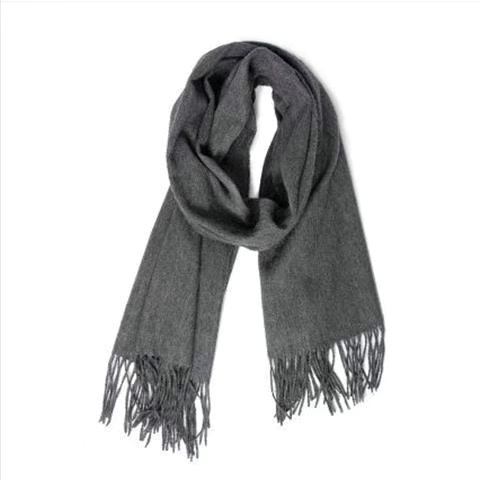 2024 Autumn and winter models solid colour scarf