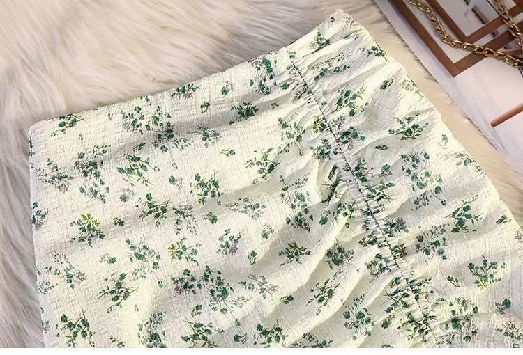 2024 Little Green Flower Dress